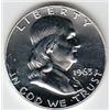 Image 1 : PROOF FRANKLIN HALF SILVER 1963 BLAST WHITE