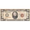 Image 1 : $20 HAWAII EMERGENCY ISSUE FRN 1934 ALWAYS POPULAR