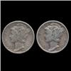 Image 1 : 1930P/S Mercury Dimes Hi Grade Set of 2 (COI-8468)