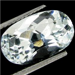 4.4ct Flawless Pale Blue Pakistan Aquamarine  (GEM-17868)