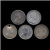 Image 1 : 1906-09 Canada 5c 5pcs XF/VF (COI-8582)