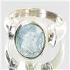 39.25ctw Aquamarine Sterling Ring (JEW-2693)