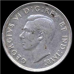 1939 Canada $1 Silver XF (COI-8233)