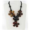 950ct Agate & Crystal Necklace (JEW-2496)