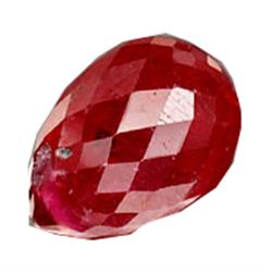 2.61ct Fabulous Briolette Top Blood Red Ruby (GEM-17631)