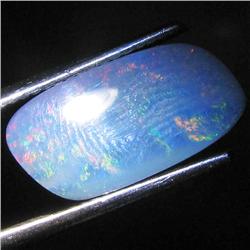 2.83ct Australian Black Opal Doublet Full Fire (GEM-31408)