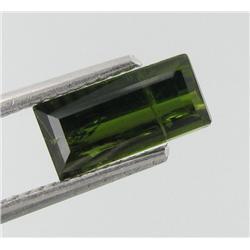 1.5ct Natural Tourmaline Green Baguette   (GEM-28514)