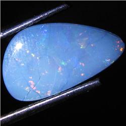 2.33ct Australian Black Opal Doublet Full Fire (GEM-31517)