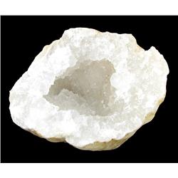 2850ct White Quartz Natural Geode Half (MIN-000163)