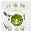 Image 1 : 30.71ctw Peridot Sterling Ring (JEW-2702)