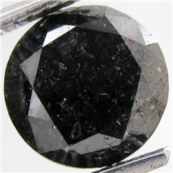 3.00ct Clean Black Diamond Oval (GEM-31084)