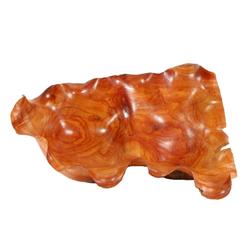 Rare Large Rosewood Burl Bowl (DEC-068)