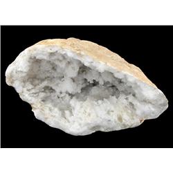 3865ct White Quartz Natural Geode Half (MIN-000181)