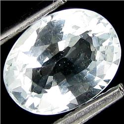 1.21ct Oval Aqua Blue Brazil Aquamarine (GEM-9669)