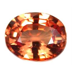 1.15ct VVS Charming Orange Sapphire Oval  (GEM-10140)