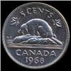 Image 2 : 1968 Canada 5c Hi Grade GEM Unc (COI-7935)