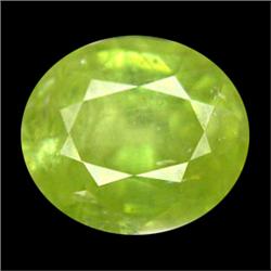 1.30ct Genuine Natural Pakistan Oval Green Sphene (GEM-25095)