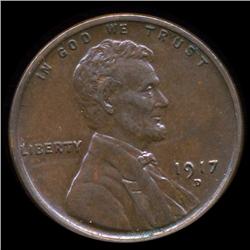 1917D Lincoln 1c MS64+ Brown (COI-8738)