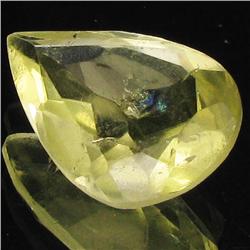 15.75ct Untreated Natural Lemon Citrine Pear (GEM-31911)