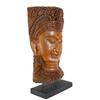 Image 3 : Handcarved Teak Khmer Buddha Face (CLB-229)