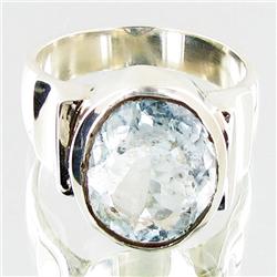 51.64ctw Aquamarine Sterling Ring (JEW-2688)