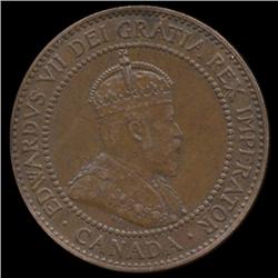 1909 Canada Cent Unc MS64+ BN (COI-7712)