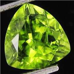 2.6ct Excellent Pakistan Peridot Trillion (GEM-32661)