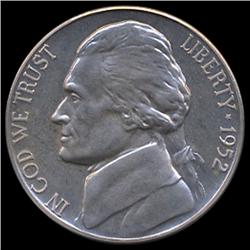 1952 Jefferson 5c PROOF Gem PR68+ CAM (COI-7861)