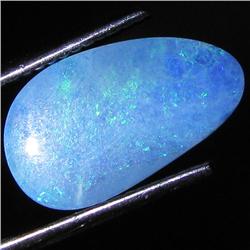 2.26ct Australian Black Opal Doublet Full Fire (GEM-31494)