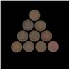 Image 1 : 1894 Indian Cent Lot of 10 Better Circ. (COI-8799)