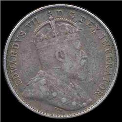 1902 Canada 5c XF (COI-8331)