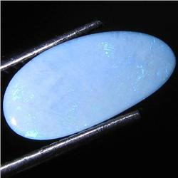 1.53ct Australian Black Opal Doublet Full Fire (GEM-31488)