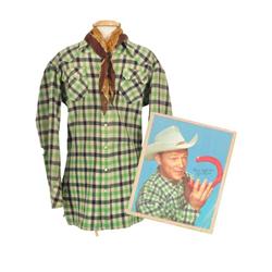 Roy Rogers Nudie's Rodeo Tailor Western Shirt RR
