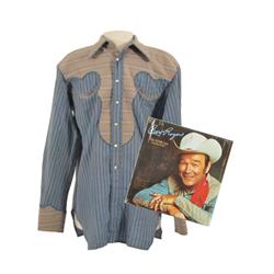 Roy Rogers' Rodeo Ben Shirt Worn On Album Cover RR