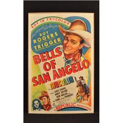 Roy Rogers Bells of San Angelo Movie Poster RR