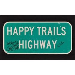 Happy Trails Highway Signed by Dale & Dusty RR