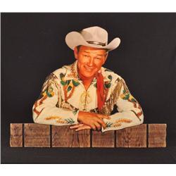 Roy Rogers Museum Wooden Die Cut RR