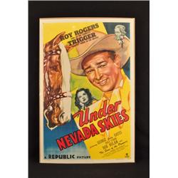 Roy Rogers Under Nevada Skies Movie Poster RR