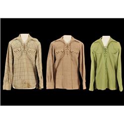 Three Roy Rogers' Nudie Shirts RR