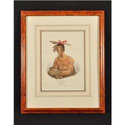 James Otto Lewis Drawing "Chippeway"