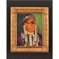 Chief Joseph "White Bull"Oil Painting
