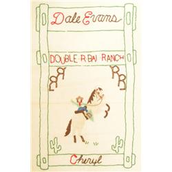 Vintage Dale Evans Bed Spread RR