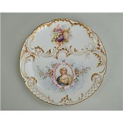 C.T. Germany Portrait Plate of Anne d Autriche