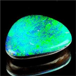 0.97 Ct. Beautiful Natural Gem Multi Color Doublet Opal