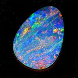 0.96 Ct. Brilliant Natural Gem Multi Color Doublet Opal