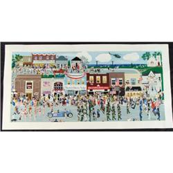 Deneille Spohn Moes Signed Canvas Print Welcome Home