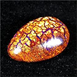 9.80 Ct. Huge Multi Color Matrix Boulder Queensland Opa