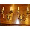 Image 2 : Pair of French solid brass sconces circa 1940