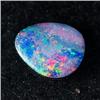 Image 3 : 0.78 Ct. Fine Natural Gem Multi Color Doublet Opal