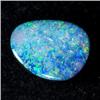 Image 2 : 2.57Ct. DazzlingNatural Gem Multi Color Doublet Opal